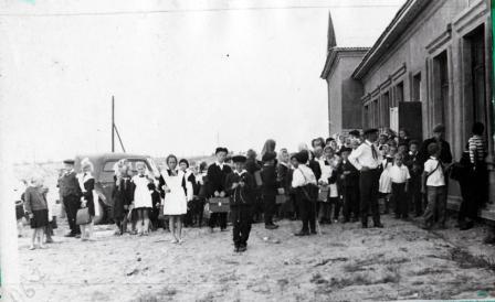Открытие новой Темтовской школы (1967 г.)