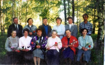 Педагогический коллектив, 30-летие новой школы (1997г.)